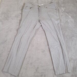 Brax Pants Mens 34x32 (Fits 34x30) Gray Hi-Flex Chuck Modern Fit Stretch Casual
